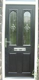 black-composite-door